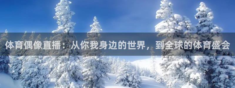 体育偶像直播：从你我身边的世界，到全球的体育盛会