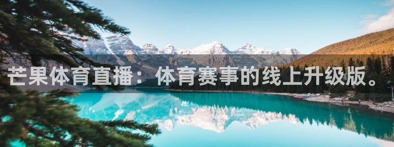 芒果体育直播：体育赛事的线上升级版。