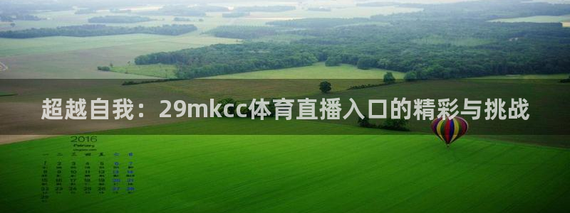 超越自我：29mkcc体育直播入口的精彩与挑战