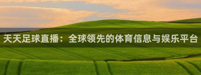 天天足球直播：全球领先的体育信息与娱乐平台